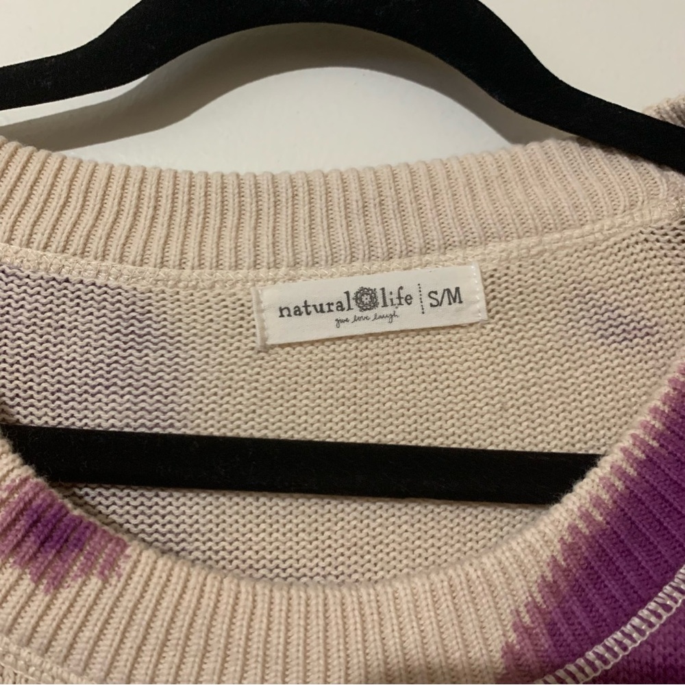 NATURAL LIFE Multicolor Tie-Dye Sweater - Picture 10 of 14